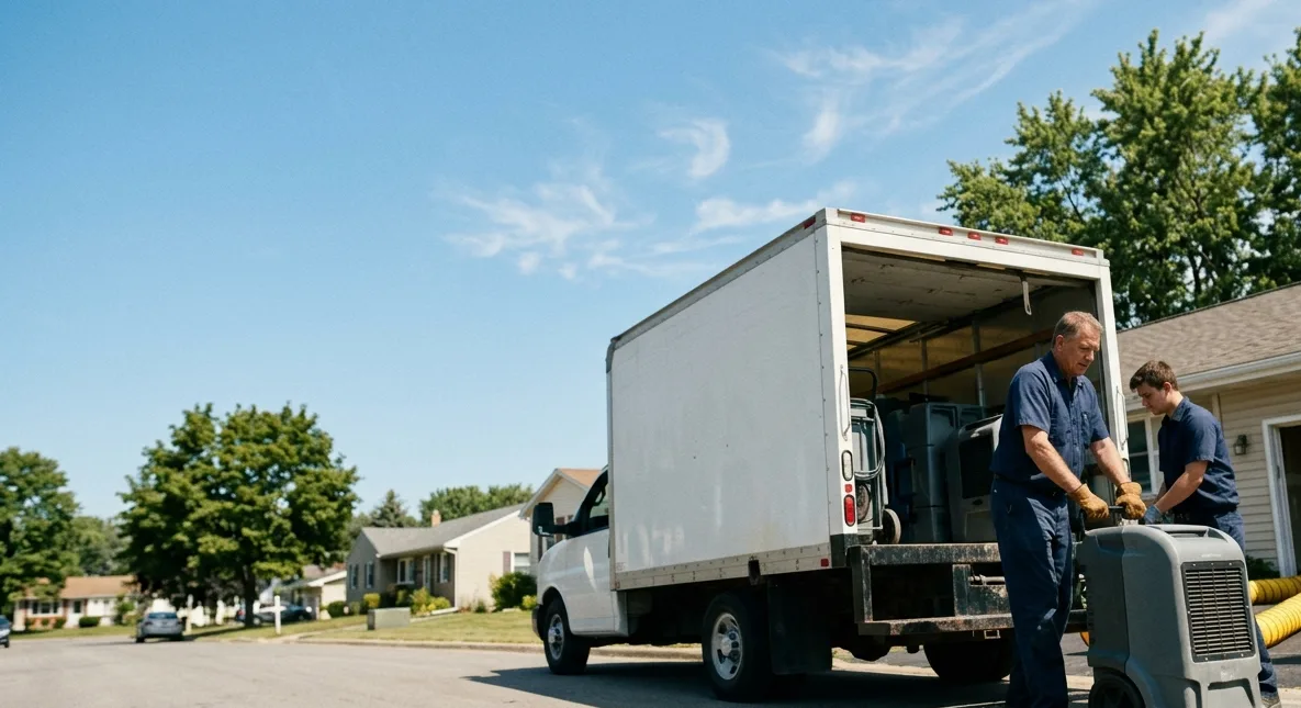 Water Damage Cleanup in Urbana, IA near me
